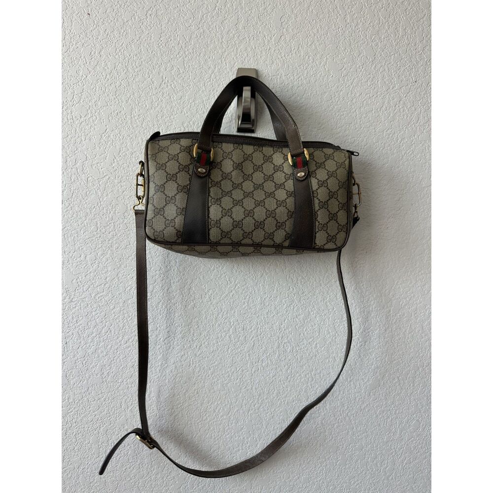 Vintage Gucci GG Boston Bag